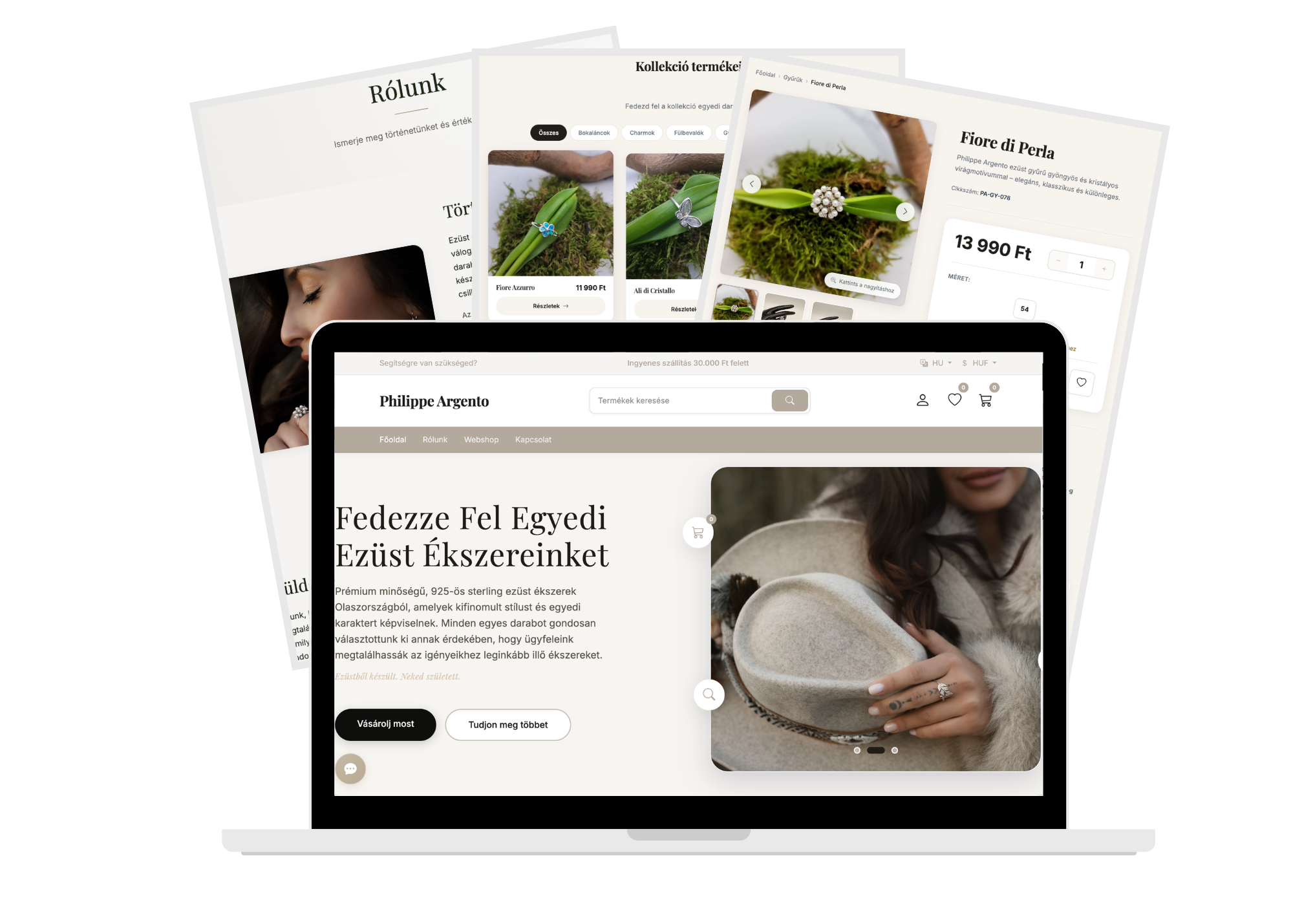 philippeargento.hu webshop